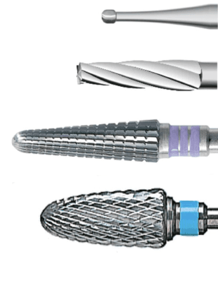 Tungsten carbide instruments for jewellers